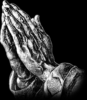 Молитва - картинки для гравировки